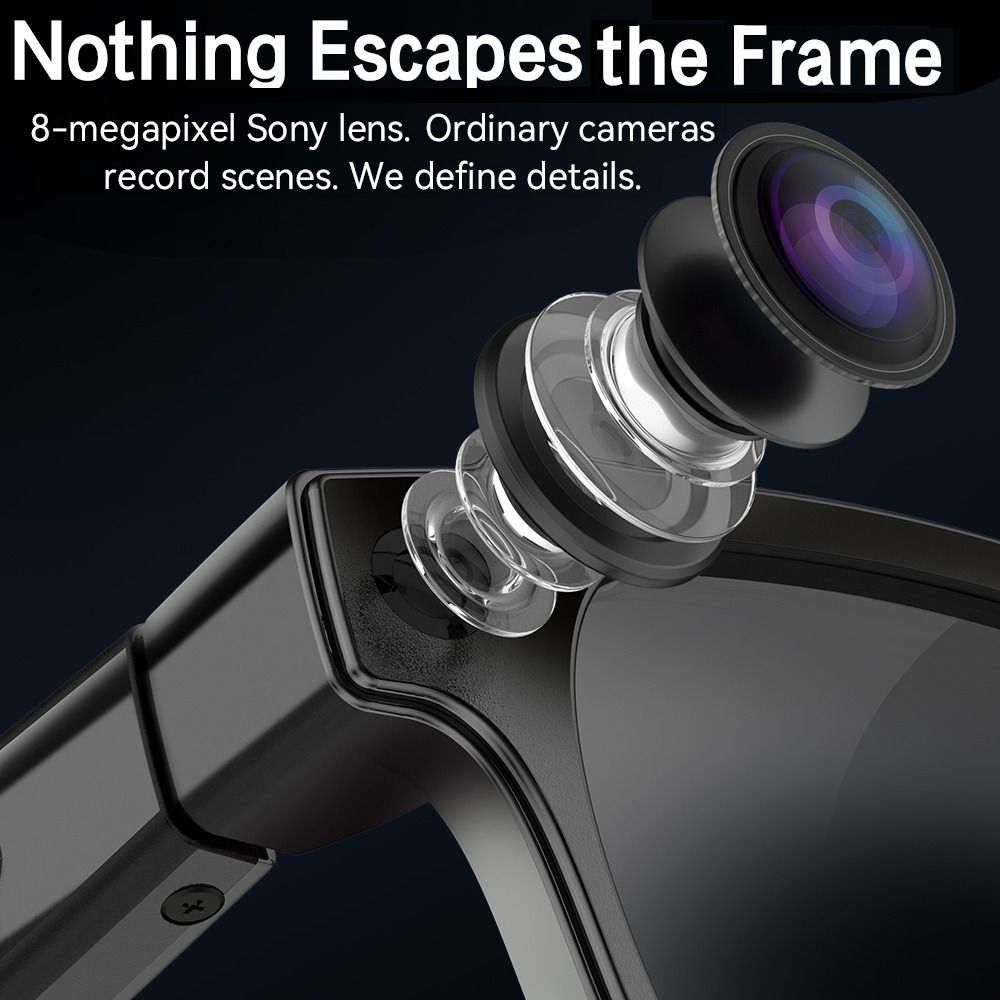 2 in 1 AI 스마트 안경 HD 사진 영상 음성 실 - Smart Glasses Lens 리뷰 및 가격
