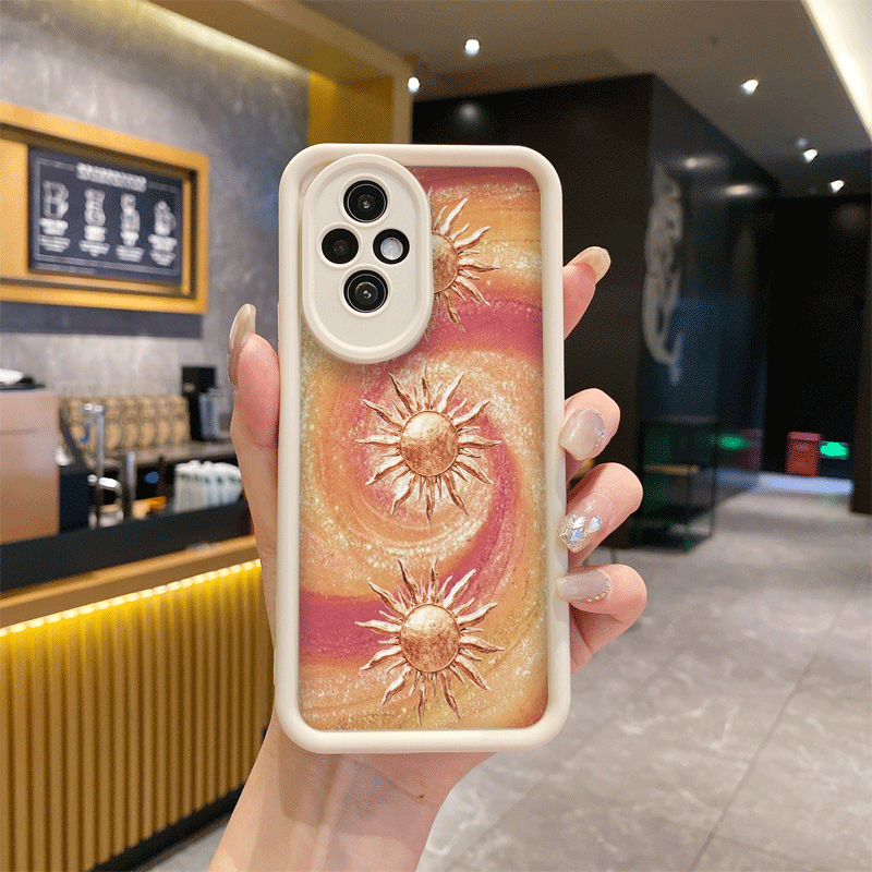 빈티지 골든 스타리 스카이 썬 문 프린트 폰 케이스 ( - Huawei Mate 60 리뷰 및 가격