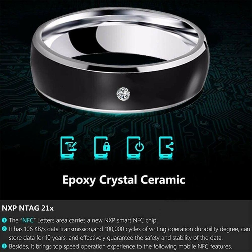 다기능 방수 NFC 스마트 링, 안드로이드 폰 장비용  - Smart Ring Nfc Pay 리뷰 및 가격